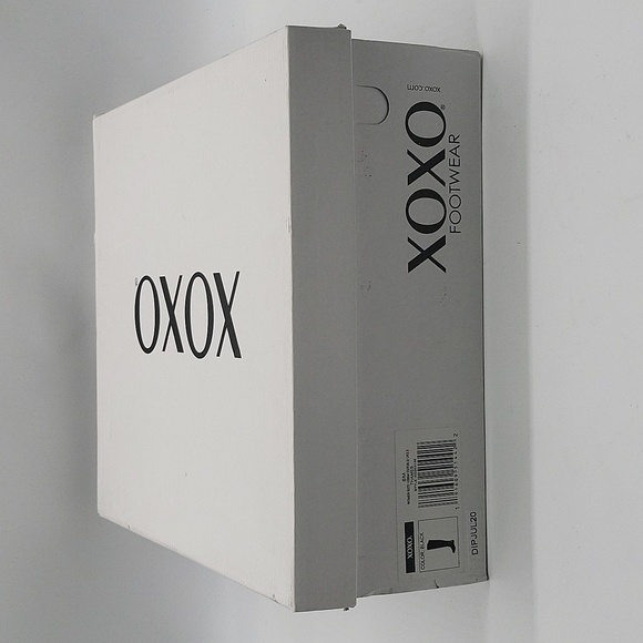 1810- XOXO Over The Knee Women's Vegan Boots Black Color Size 6 M NWT - Picture 9 of 9